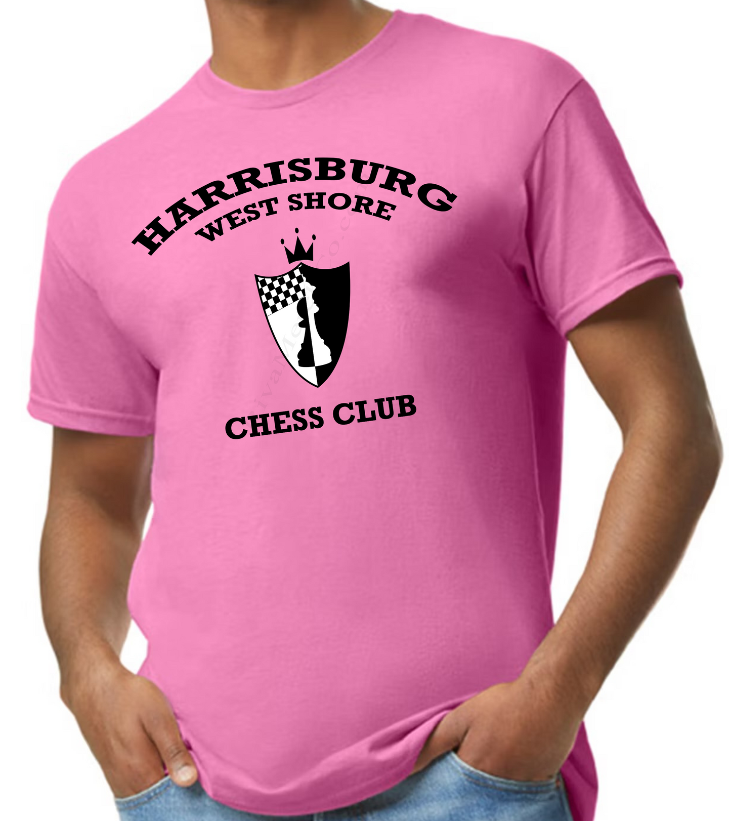 Harrisburg West Shore Chess Club T-Shirt