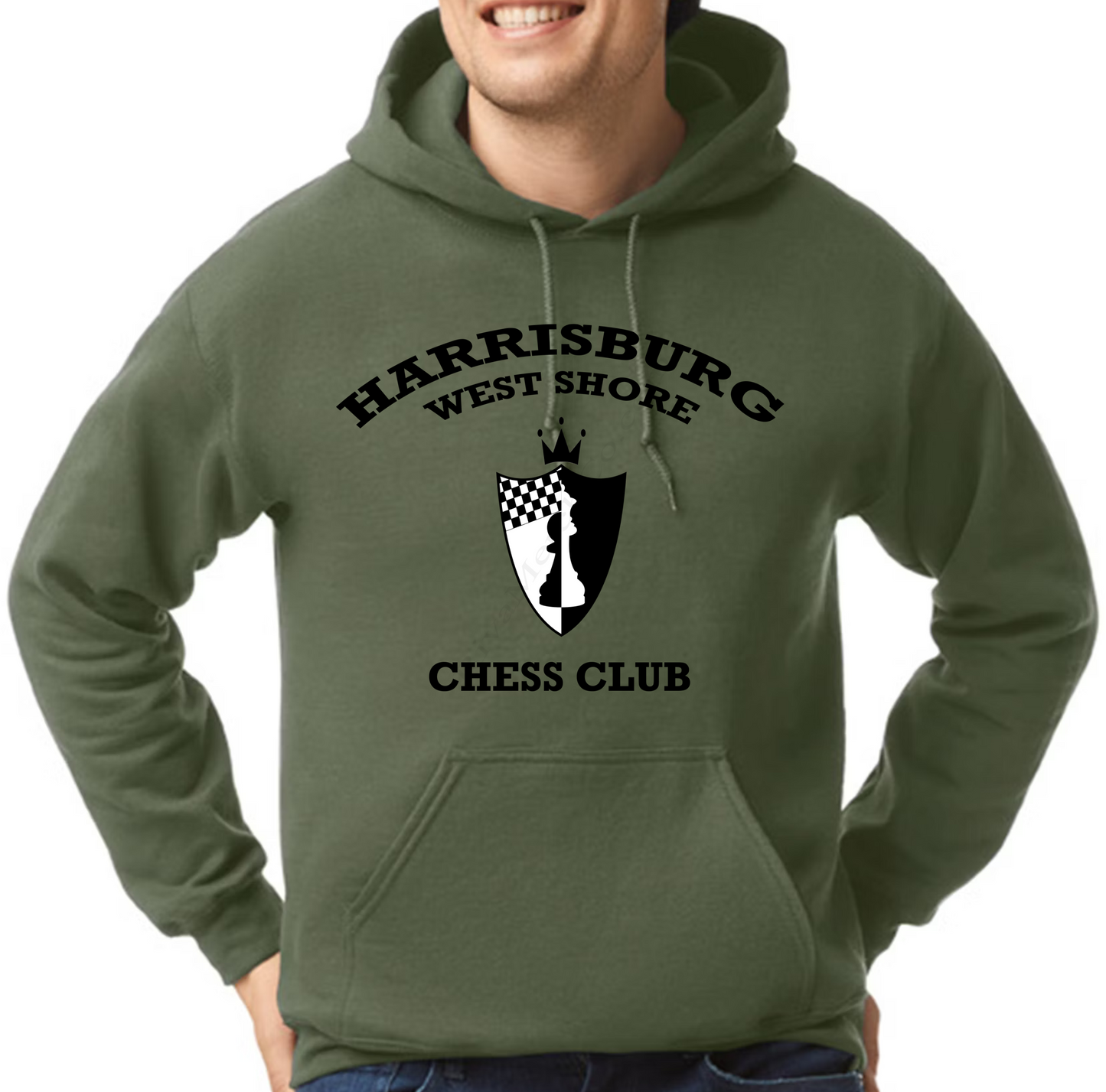 Harrisburg West Shore Chess Club Hoodie