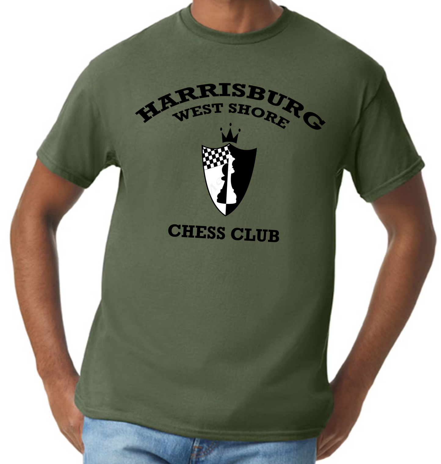 Harrisburg West Shore Chess Club T-Shirt
