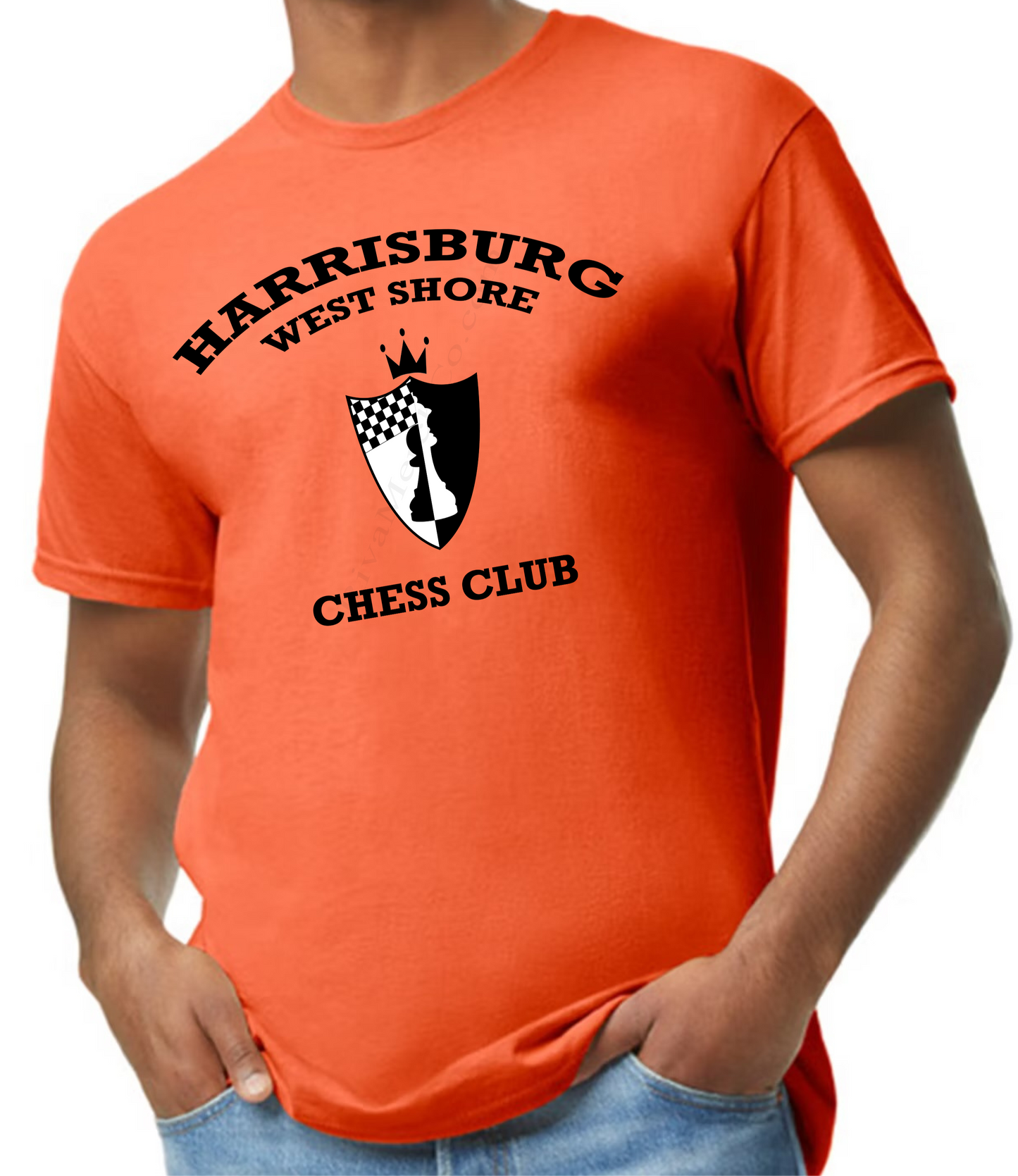 Harrisburg West Shore Chess Club T-Shirt